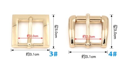 ZJ  金屬箱包扣  腰帶扣  多功能大衣扣 細節-2